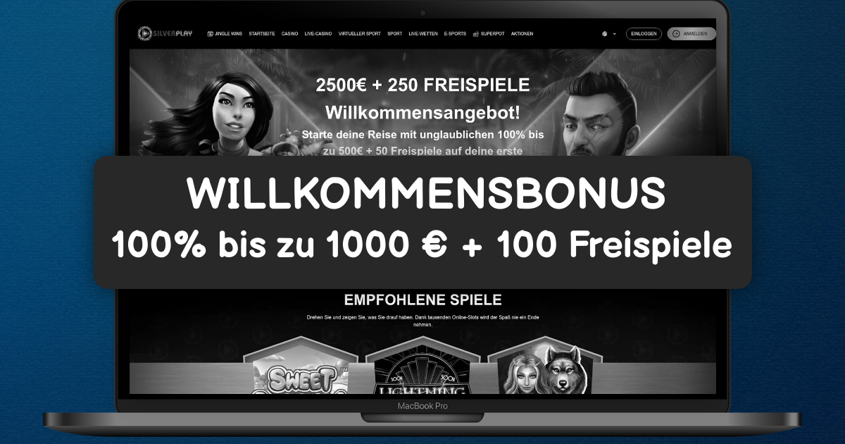 Silverplay Casino - Online Slots mit Jackpot Deutschland